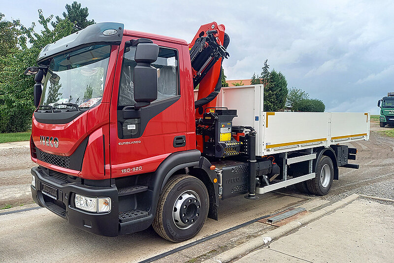 16t Pritschenaufbau mit PALFINGER Ladekran PK 12.501 SLD 5